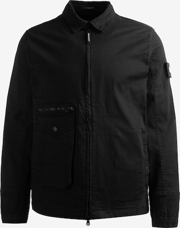 Weekend Offender Athletic Jacket in Black: front