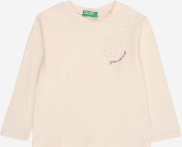 balta UNITED COLORS OF BENETTON Marškinėliai: priekis