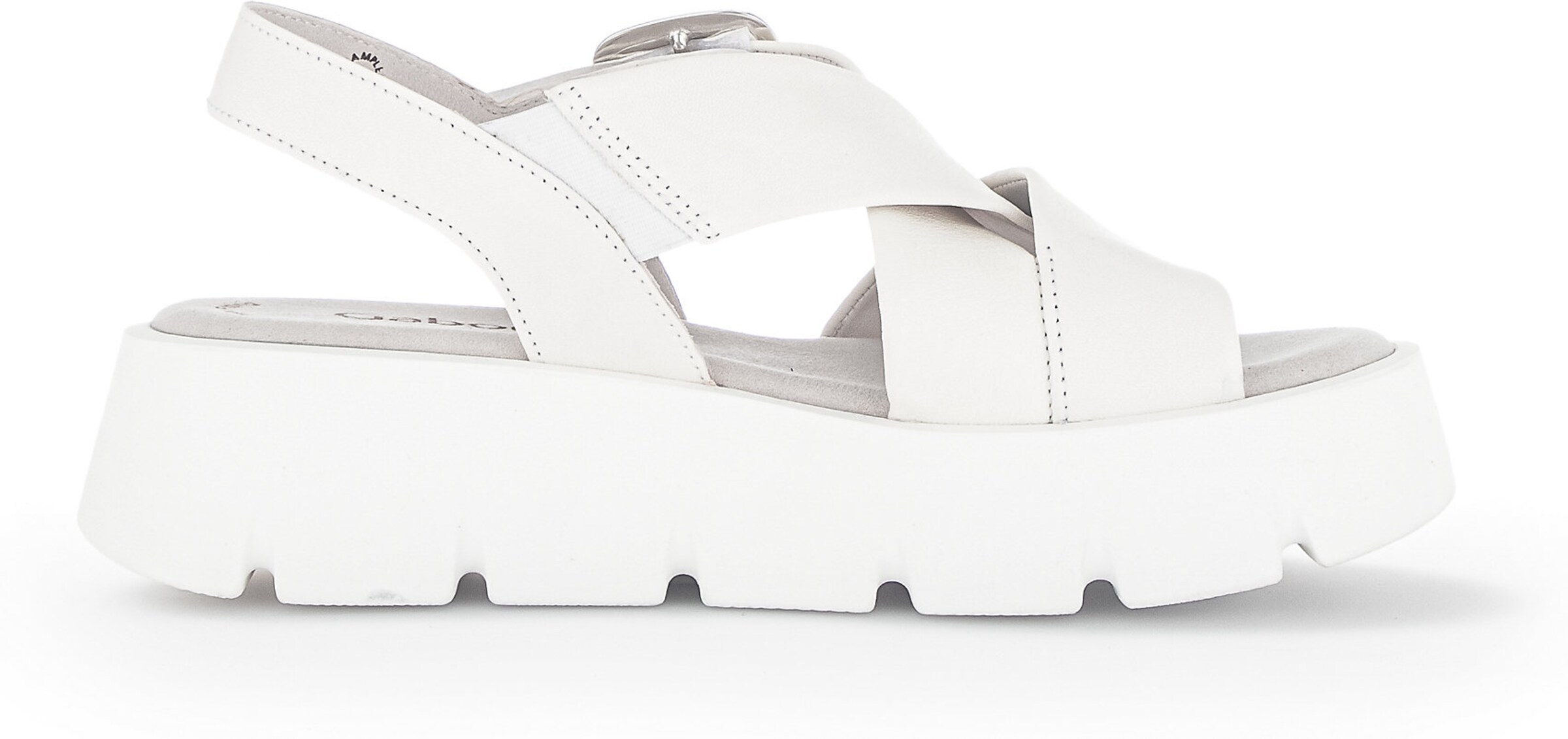 GABOR Sandale in Weiß