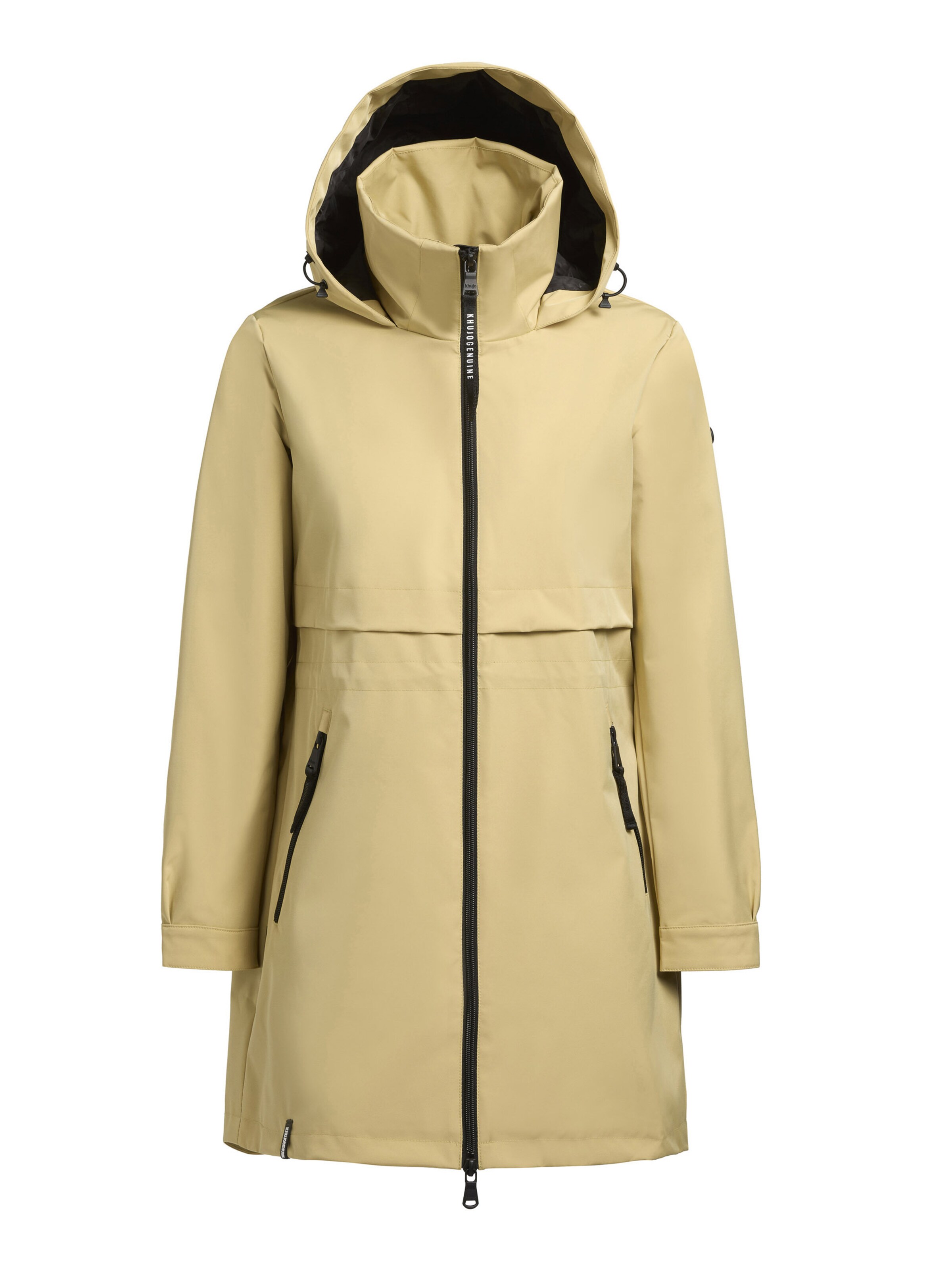 khujo Mantel 'NARIN' in Grün: Vorderseite