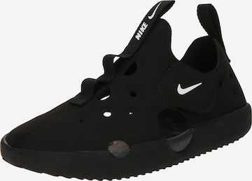 juoda Nike Sportswear Atviri batai 'Sunray Protect 4': priekis