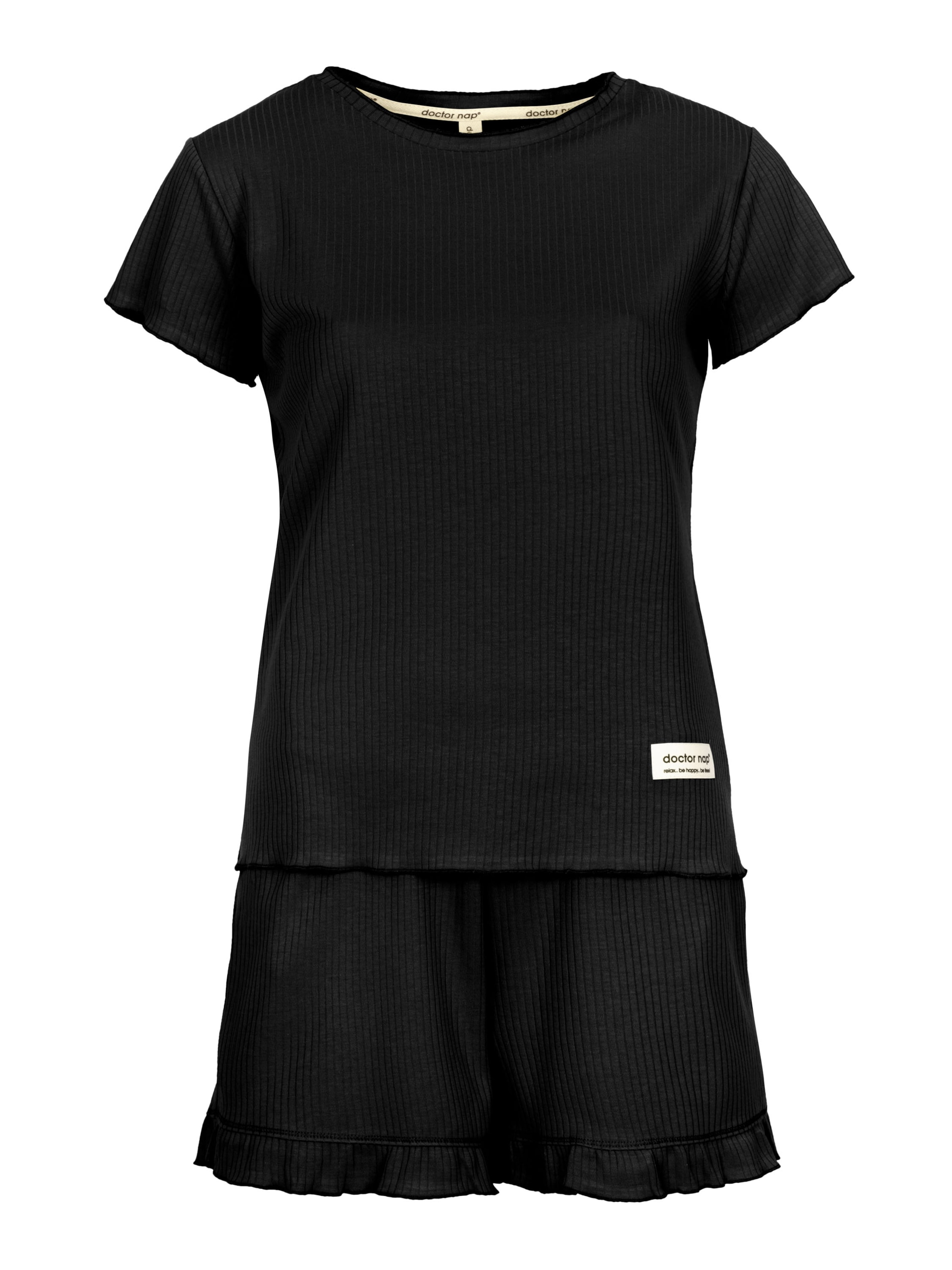 Doctor nap Pyjama 'Doctor Nap'‌ in Schwarz: Vorderseite