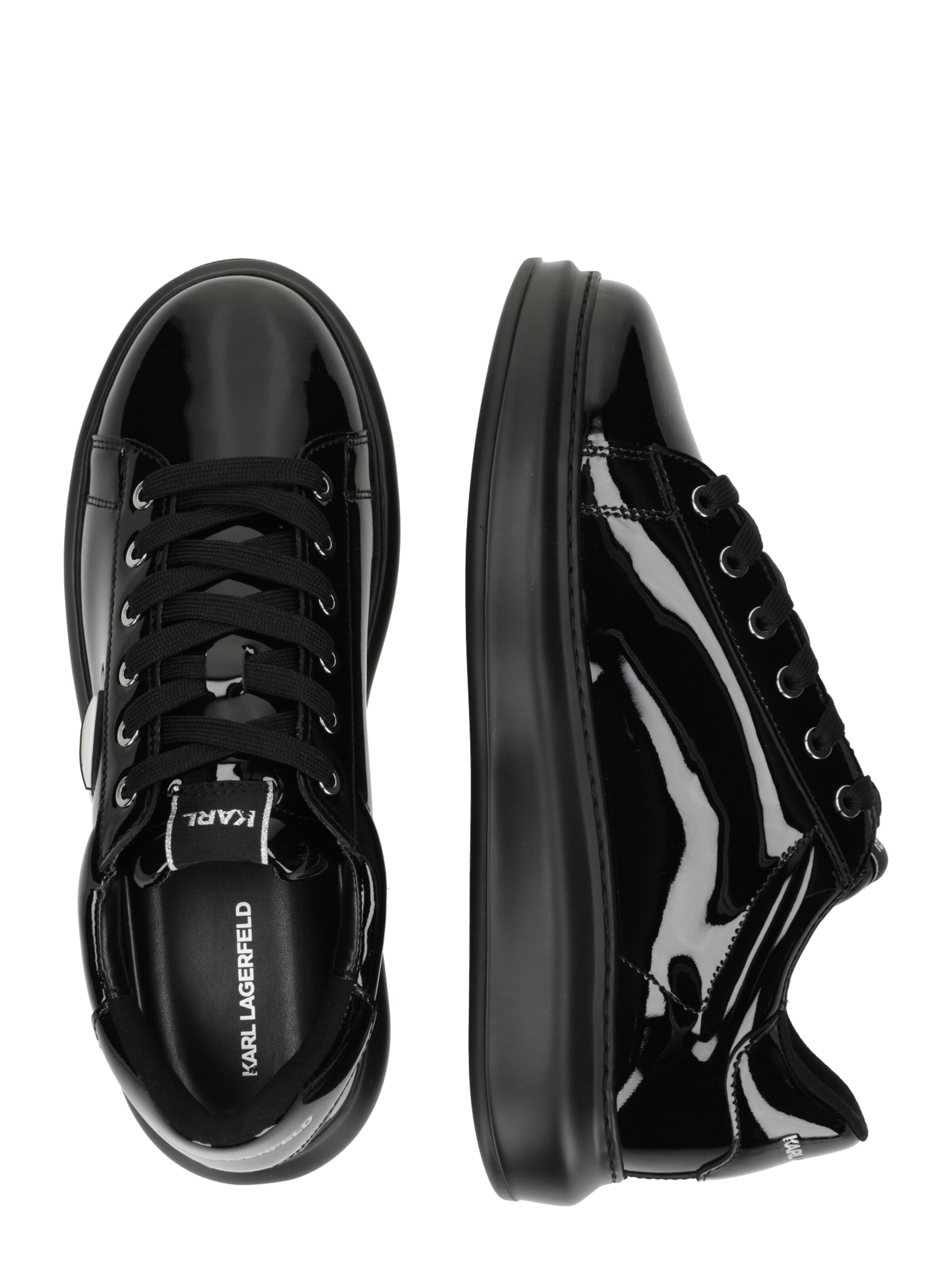 Karl Lagerfeld Låg sneaker i svart