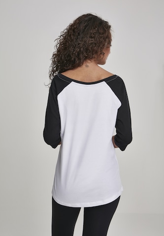 Tricou 'Pistol Heart' de la Merchcode pe alb