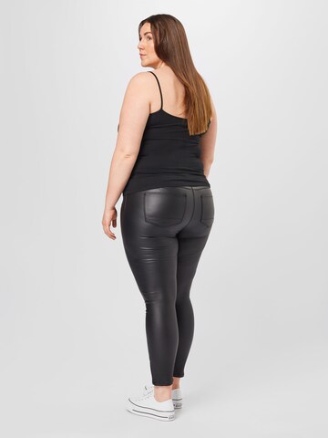 ONLY Carmakoma Skinny Jeans 'Karla' in Black