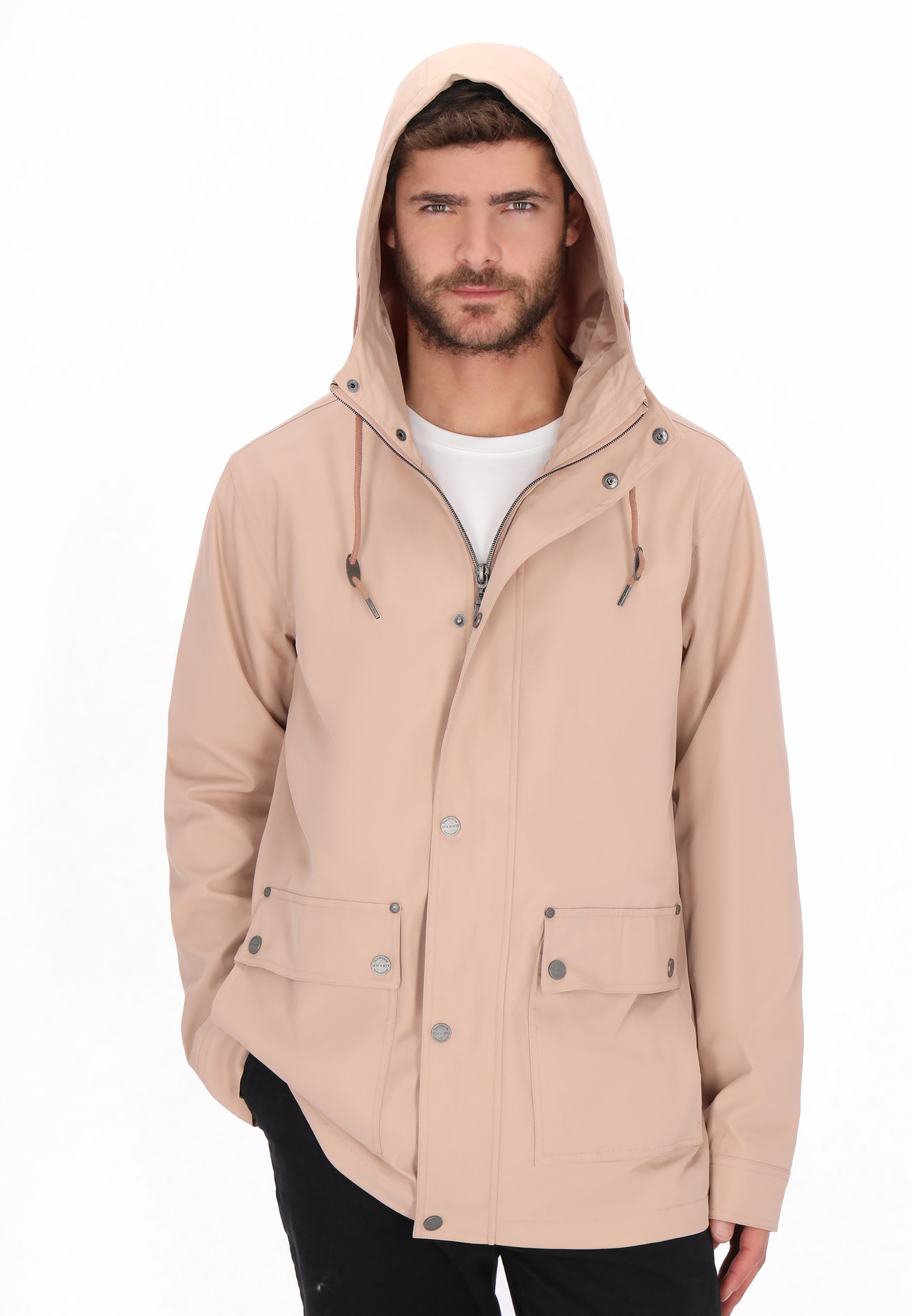 DreiMaster Klassik Jacke 'Classic' in Beige: Vorderseite