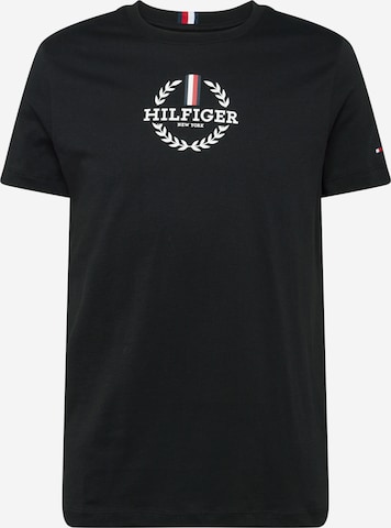 TOMMY HILFIGER Shirt in Zwart: voorkant