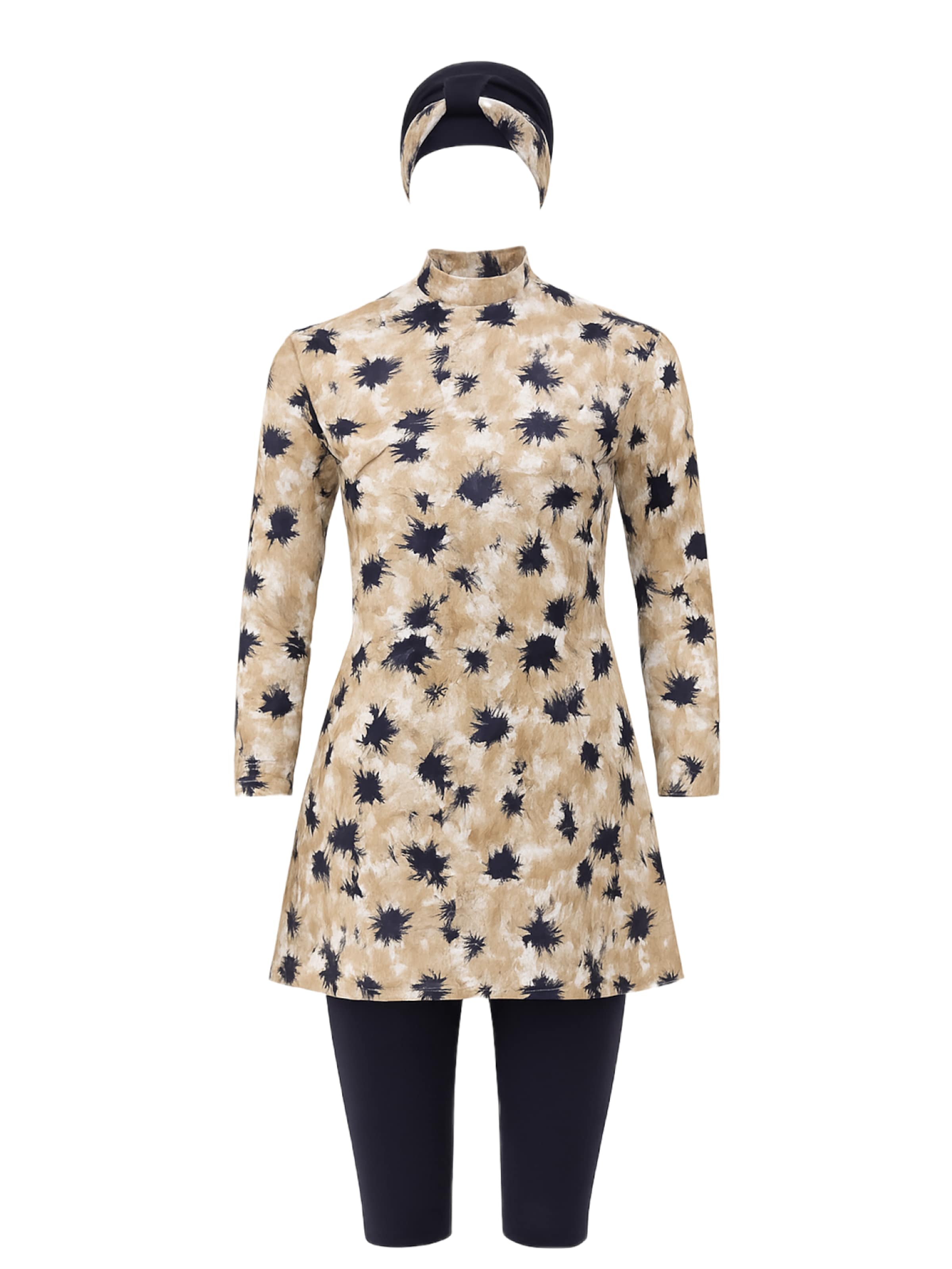 C&City Swimsuit in Black: front