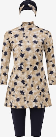 C&City Badeanzug in Schwarz: Vorderseite