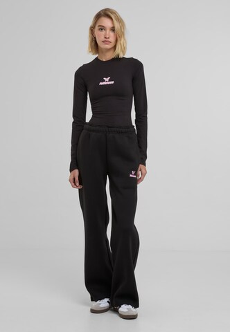 Loosefit Pantalon Felicious en noir