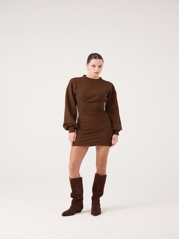 HOLLY LOLLY Dress in Brown