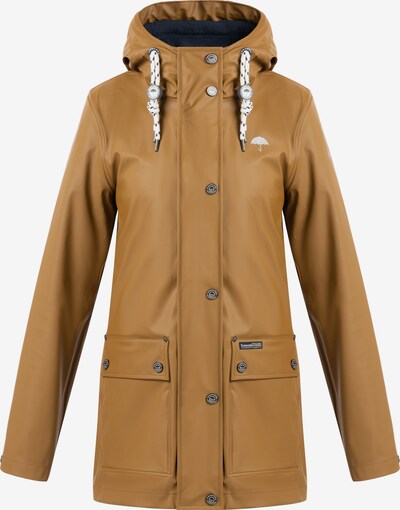Schmuddelwedda Jacke in nachtblau / hellbraun / weiß, Produktansicht
