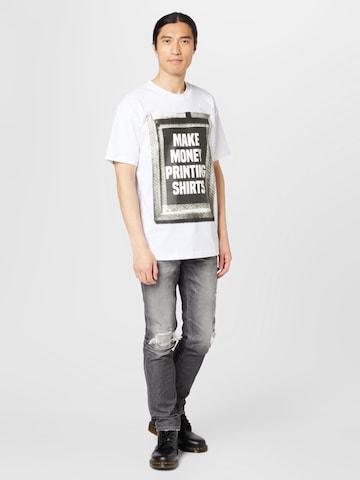 MARKET T-shirt i vit