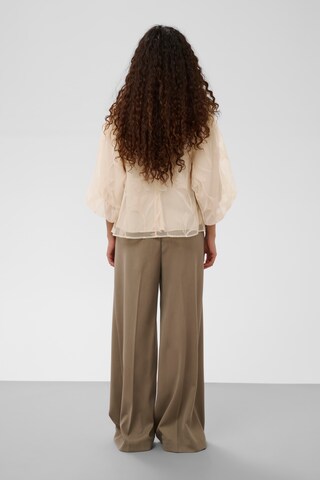 Chemisier 'SLPhilomena' SOAKED IN LUXURY en blanc