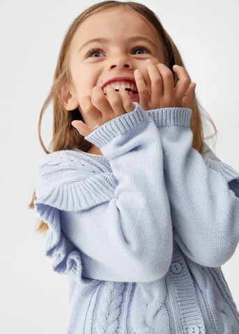 Cardigan 'Tina' MANGO KIDS en bleu