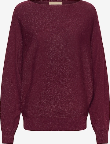 CULTURE Pullover 'CUfay' in Rot: Vorderseite