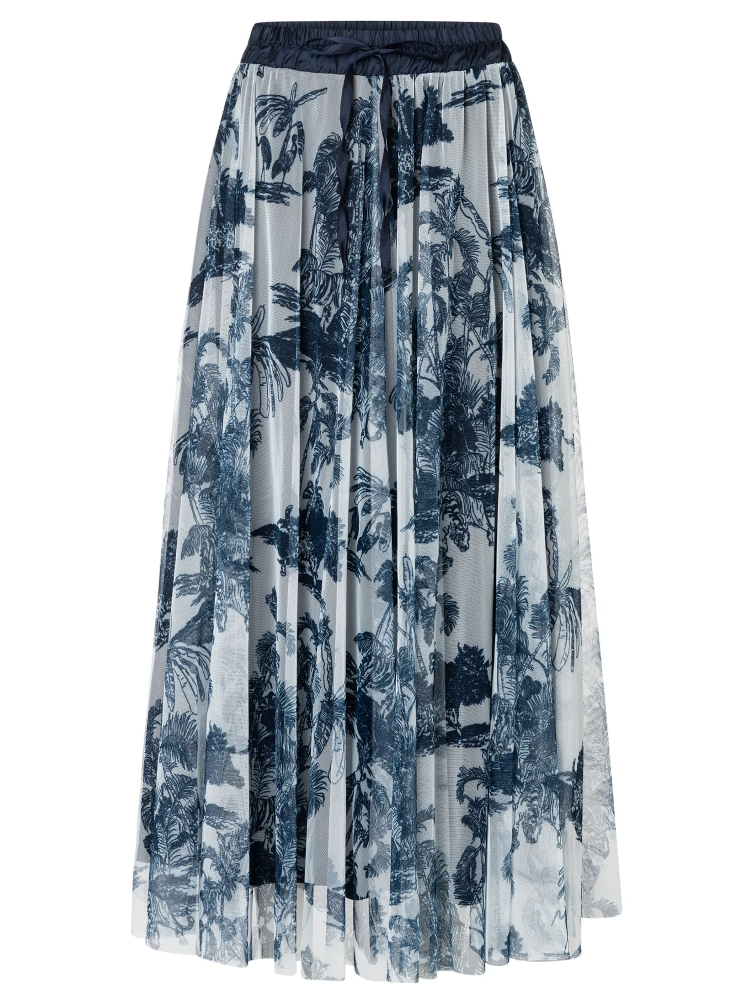 MORE & MORE Rock in Blau: Vorderseite