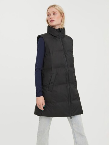 VERO MODA Bodywarmer in Zwart: voorkant