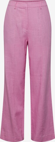 Wide leg Pantaloni 'Sisma' di Y.A.S in rosa: frontale