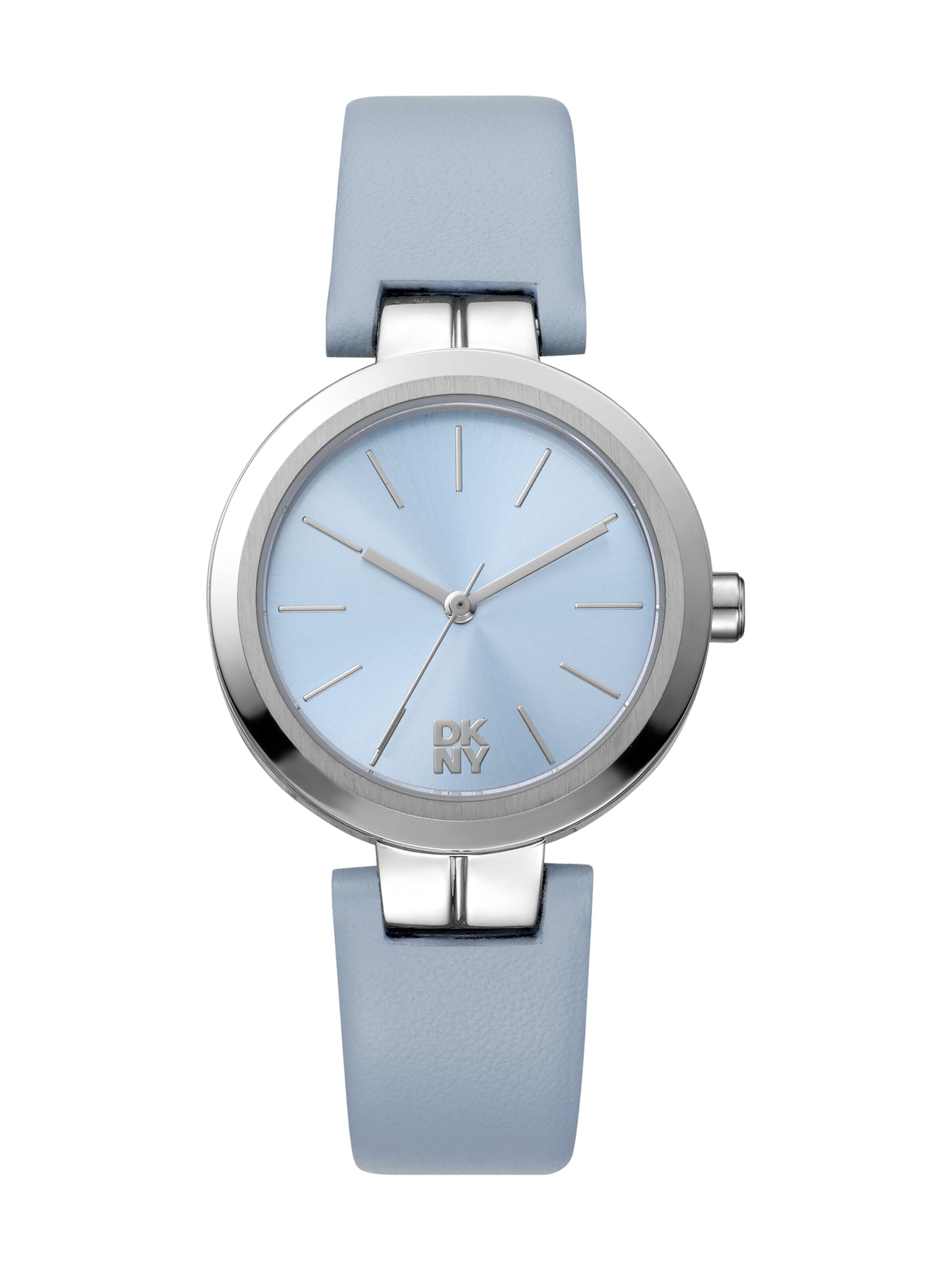 DKNY Analog Watch 'Downtown Midi' in Blue: front