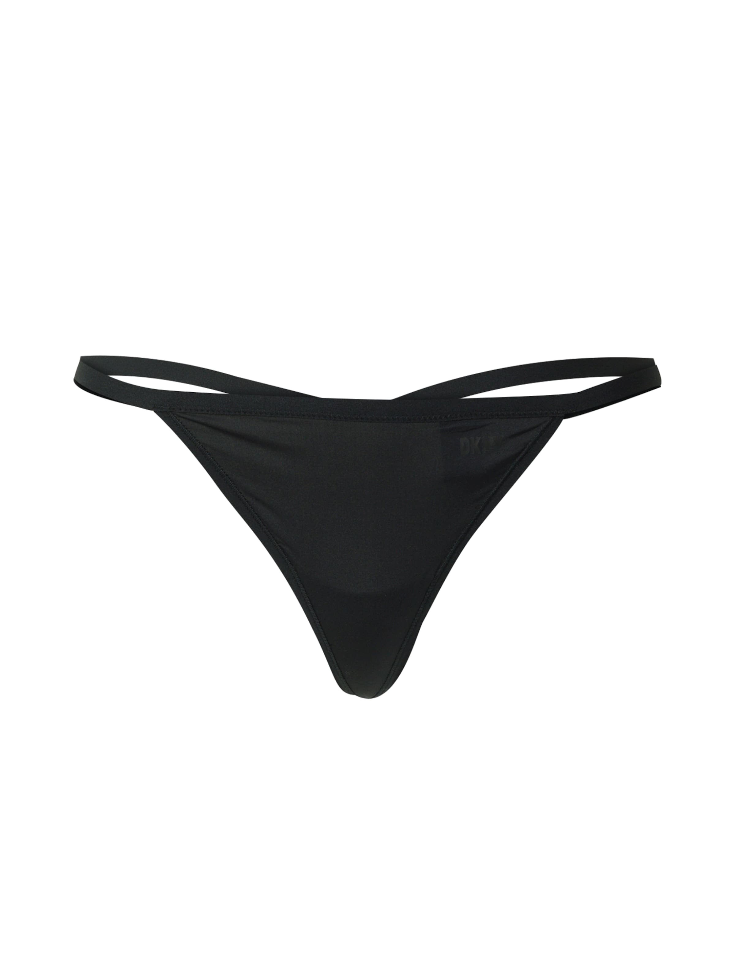 DKNY Intimates Thong in Black: front