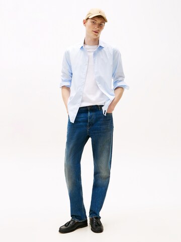 Coupe regular Chemise 'FLEX' TOMMY HILFIGER en bleu