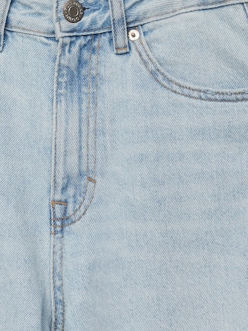 Pull&Bear Wide leg Jeans in Blauw