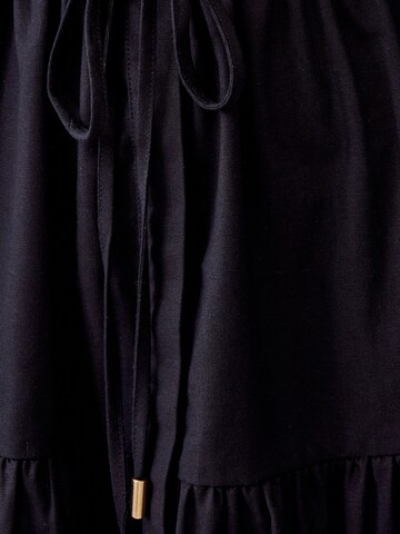 Robe 'SABINA' Tussah en noir