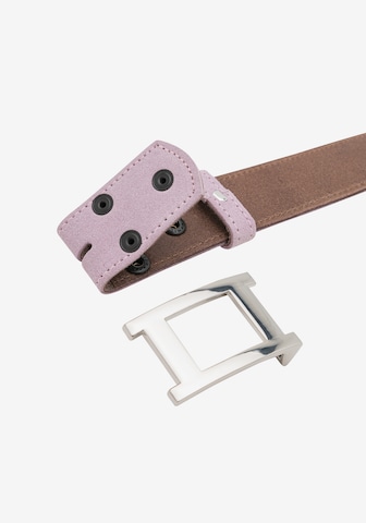 RETTUNGSRING by showroom 019° Belt 'Alaska' in Purple