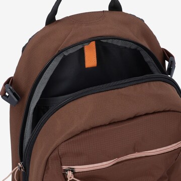 JACK WOLFSKIN Sports Backpack 'Velocity 12' in Brown