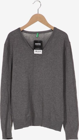 UNITED COLORS OF BENETTON Sweater & Cardigan in M in Grey: front