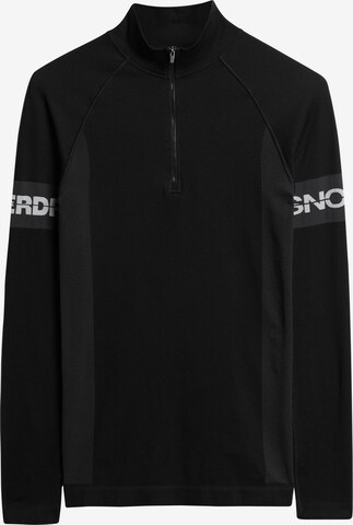 Superdry Performance Shirt in Black: front