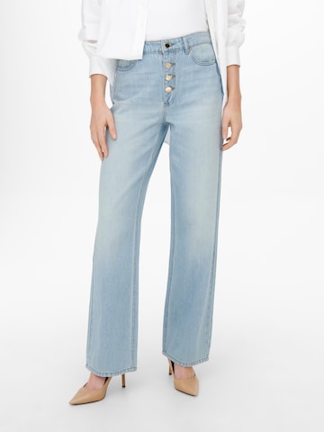 ONLY Wide leg Jeans 'Molly' in Blauw: voorkant