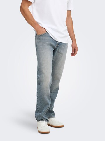 Only & Sons Regular Jeans 'EDGE ' in Blue: front