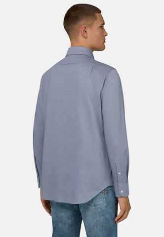 Coupe regular Chemise Boggi Milano en bleu