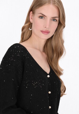 Cardigan DreiMaster Klassik en noir
