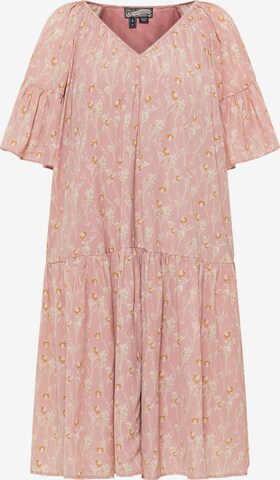 DreiMaster Vintage Kleid in Pink: predná strana