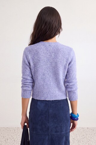 Trendyol Strickjacke in Blau