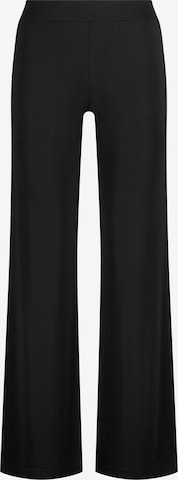 Nicowa Wide leg Broek 'Pantova' in Zwart: voorkant