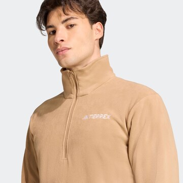 ADIDAS TERREX Athletic Sweater 'Ess' in Beige