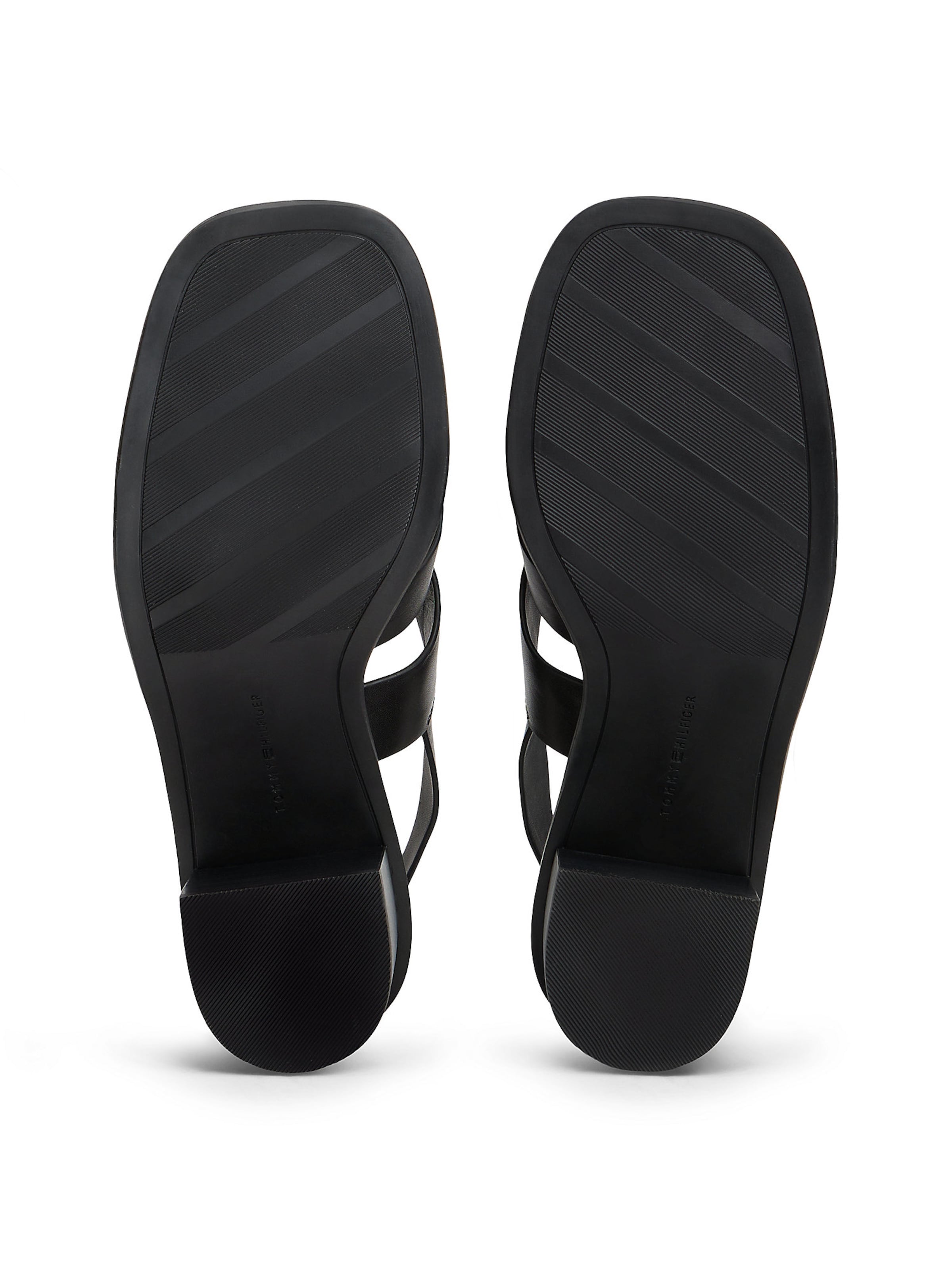 Sandales à lanières TOMMY HILFIGER en noir