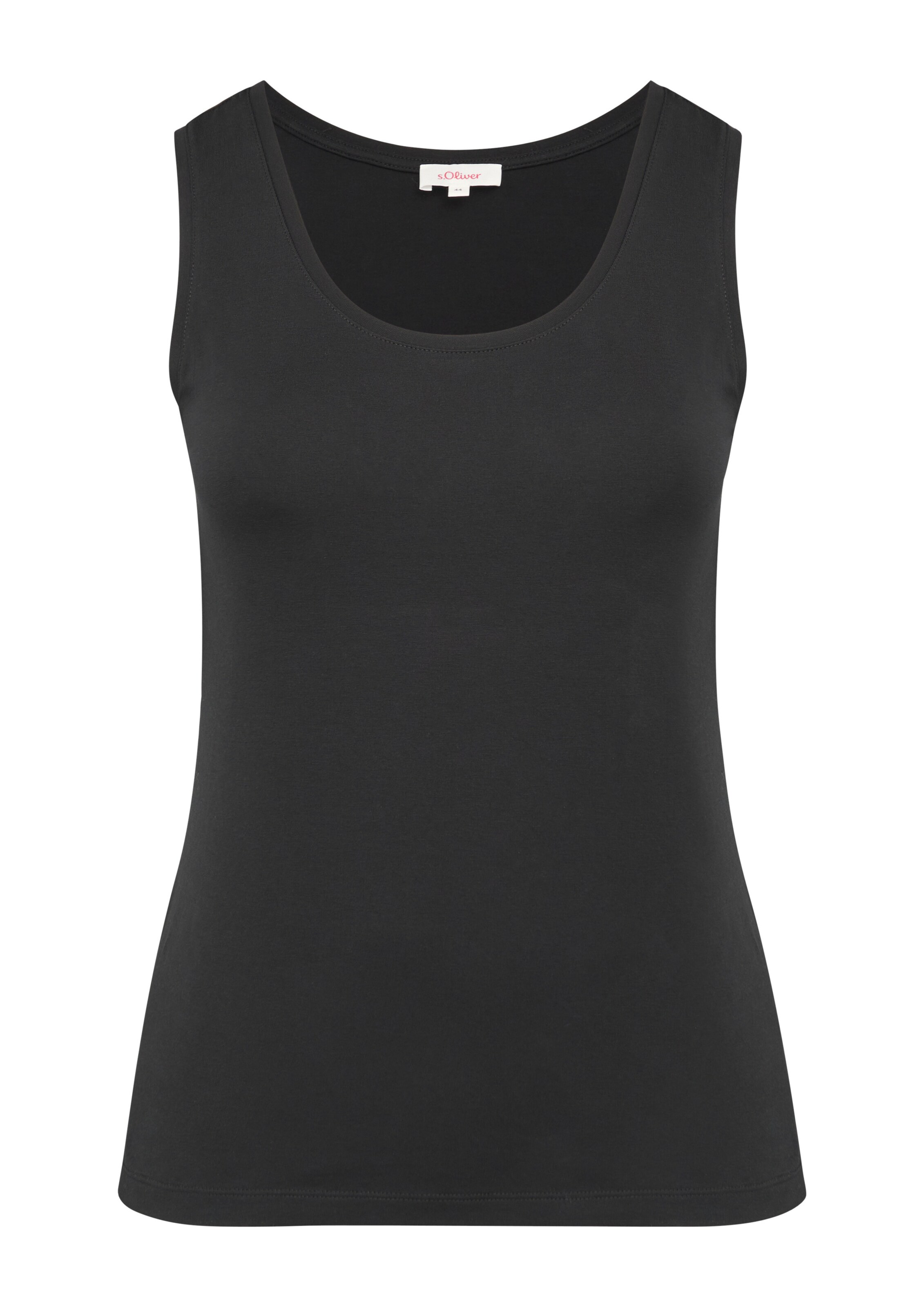 s.Oliver Top in Zwart: voorkant
