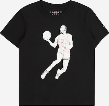 juoda Jordan Marškinėliai 'AIR DOTS': priekis