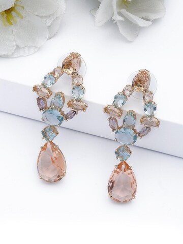 AVANT-GARDE PARIS Earrings 'Fridata' in Beige