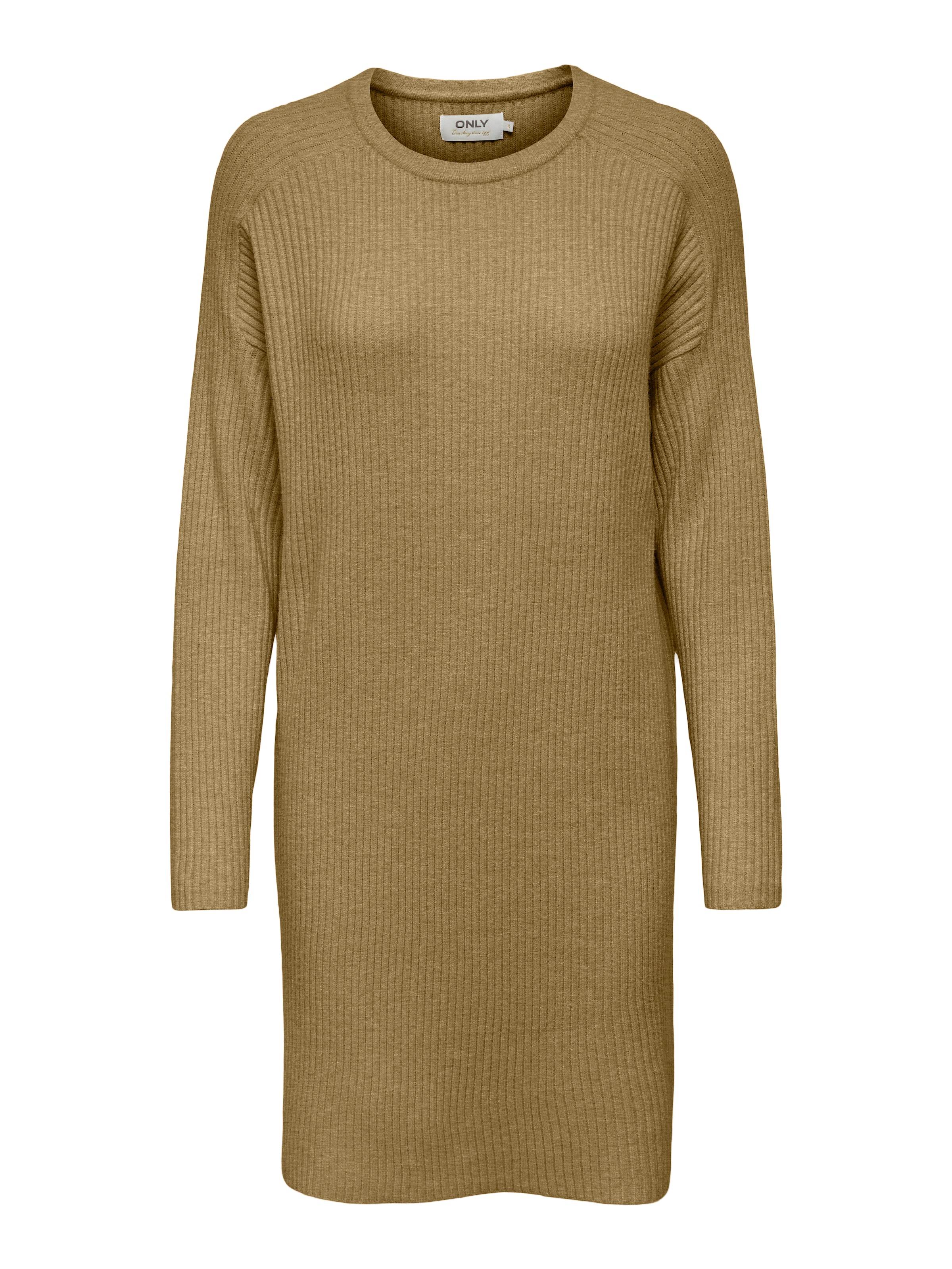 ONLY Трикотажное платье 'ONLFia Katia' в Коричневый: спереди