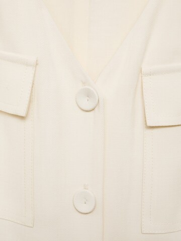 MANGO Jumpsuit 'Safari' i beige
