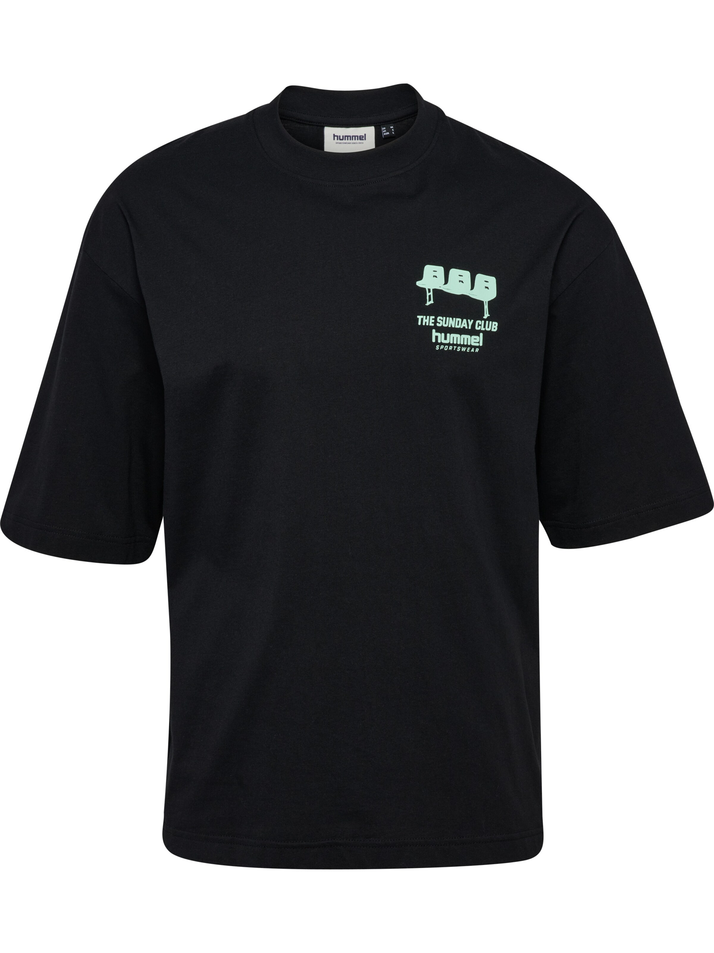 Hummel Shirt 'Sunday' in Black: front