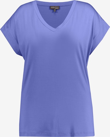 Ulla Popken Shirt in Blauw: voorkant