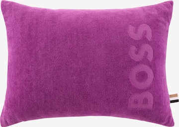 BOSS Home Pillow 'Zuma' in Purple: front