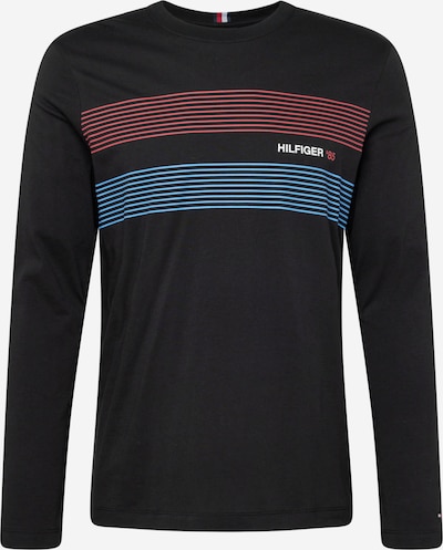 TOMMY HILFIGER T-shirt i blå / röd / svart / vit, Produktvy